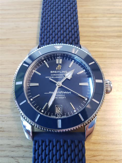 replica breitling superocean heritage blue|breitling superocean heritage 42 price.